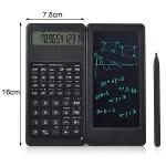 Silinebilir LCD Yazı Tabletli,Kalemli Katlanabilir Bilimsel Hesap Makinesi (4745)-4