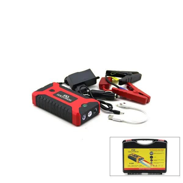 ÇOK FONKSİYONLU ATO - ARAÇ TAKVİYE SET TAŞINABİLİR 4 USB ÇIKIŞLI POWERBANK ÖZELLİK - FENER - COB - PUSULA (4745)