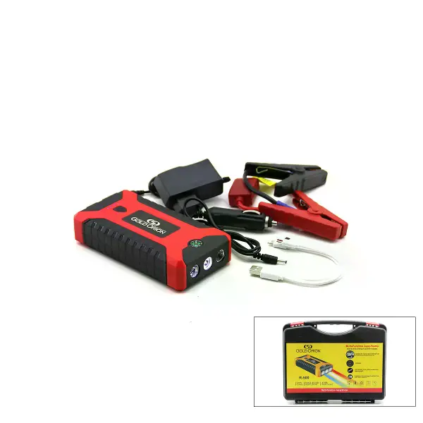 ÇOK FONKSİYONLU ATO - ARAÇ TAKVİYE SET TAŞINABİLİR 4 USB ÇIKIŞLI POWERBANK ÖZELLİK - FENER - COB - PUSULA (4745)
