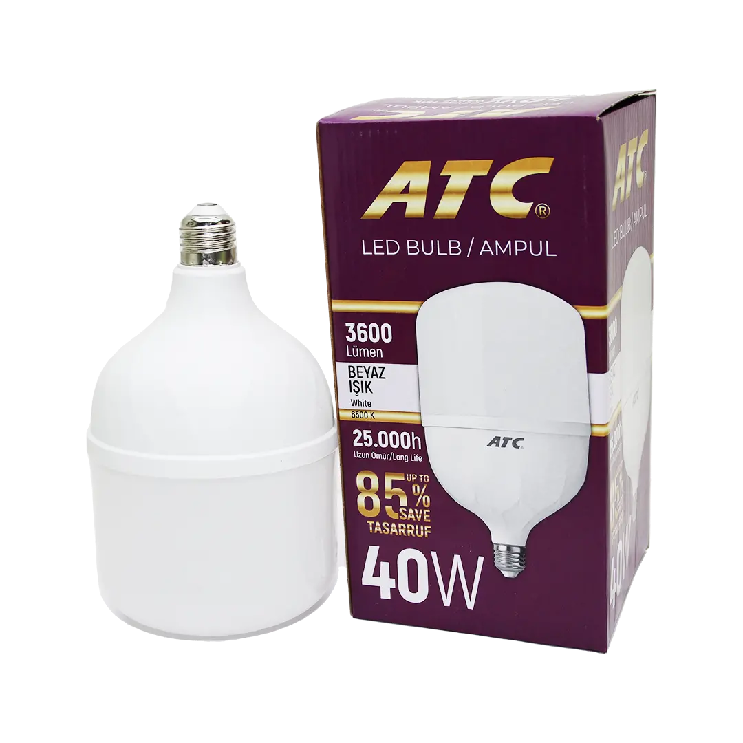 40W TORCH LED BULB AMPUL BEYAZ E27 (4745)