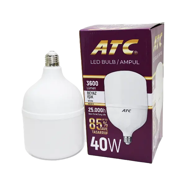 40W TORCH LED BULB AMPUL BEYAZ E27 (4745)