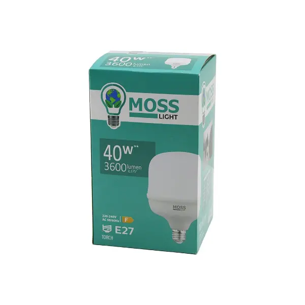 40W  TORCH  LED AMPUL PLASTİK E27 3600LUMEN L175° 5000 SAAT ÖMÜR IP20 185-265V AC  MS-3098 (4745)