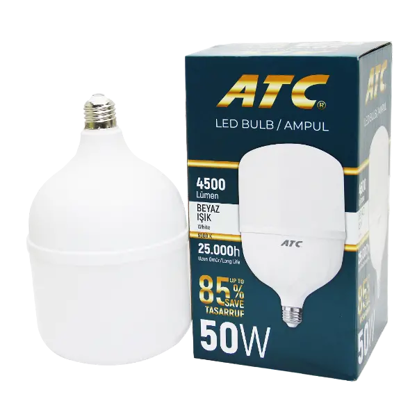 50W TORCH LED BULB AMPUL BEYAZ E27 (4745)