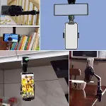 Dikiz Aynasına Takılabilen Eklemli Telefon Tutucu Aparat (4745)-2