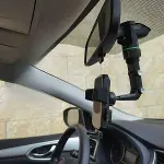 Dikiz Aynasına Takılabilen Eklemli Telefon Tutucu Aparat (4745)-3