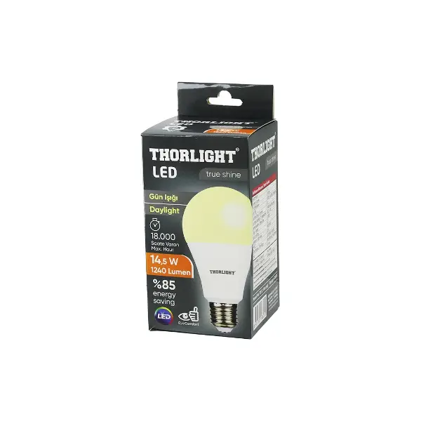 10 ADET THORLIGHT A-70 12B 14.5W E27 GÜNIŞIK LED AMPUL (4745)