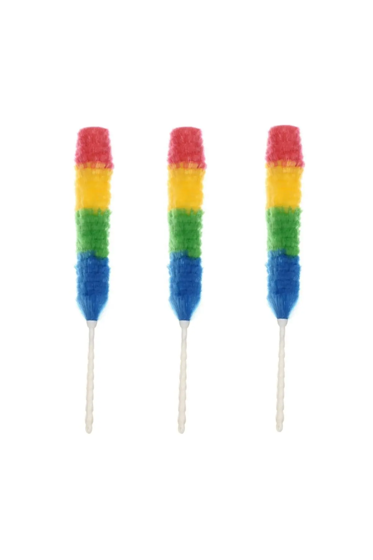 3 Adet Anti Statik Toz Alma Püskülü Duster  (4745)-2