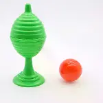 Yeşil Renk Sihirli Kupa Top Kaybetme Oyunu 7 cm (4745)-3