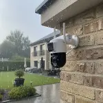 3 Kameralı Kablolu Akıllı Güvenlik Kamerası – 360° PTZ Hareketli, Çift Antenli, WiFi IP, Gece Görüşlü Dış Mekan Kamera (4745)-5