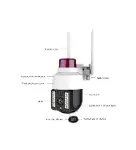 INT-CMR21 SD-kart destekli Hareketli Sesli Gece Renkli PTZ Akıllı Wifi Güvenlik Kamerası (4745)-4