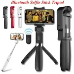 Selfie Stick L01 Bluetooth Kumandalı Selfie Çubuğu Tripod Monopod (4745)-2