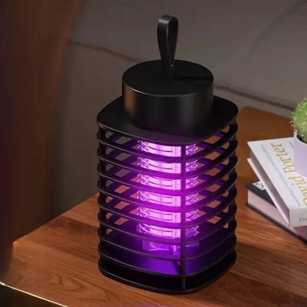 Otomatik Akıllı Sivrisinek Öldürme Lambası Şarj Elektrik Çarpması Sivrisinek Kovucu Lamba Öldürmek Masaüstü Duvar Asmak Sinek Kıran Y20 (4745)