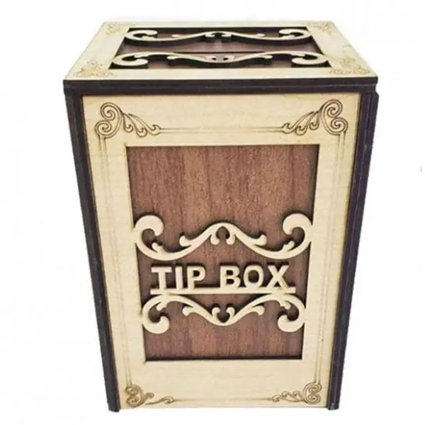 Ahşap MDF Tip Box Kutusu