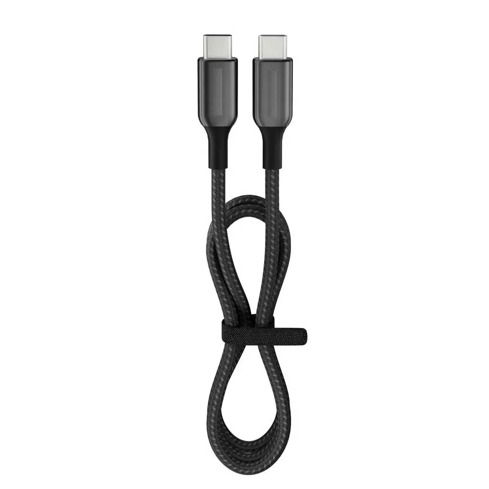 60 Watt 3A Usb-C To Type-C 30CM Hızlı Şarj Kablosu Siyah FC37