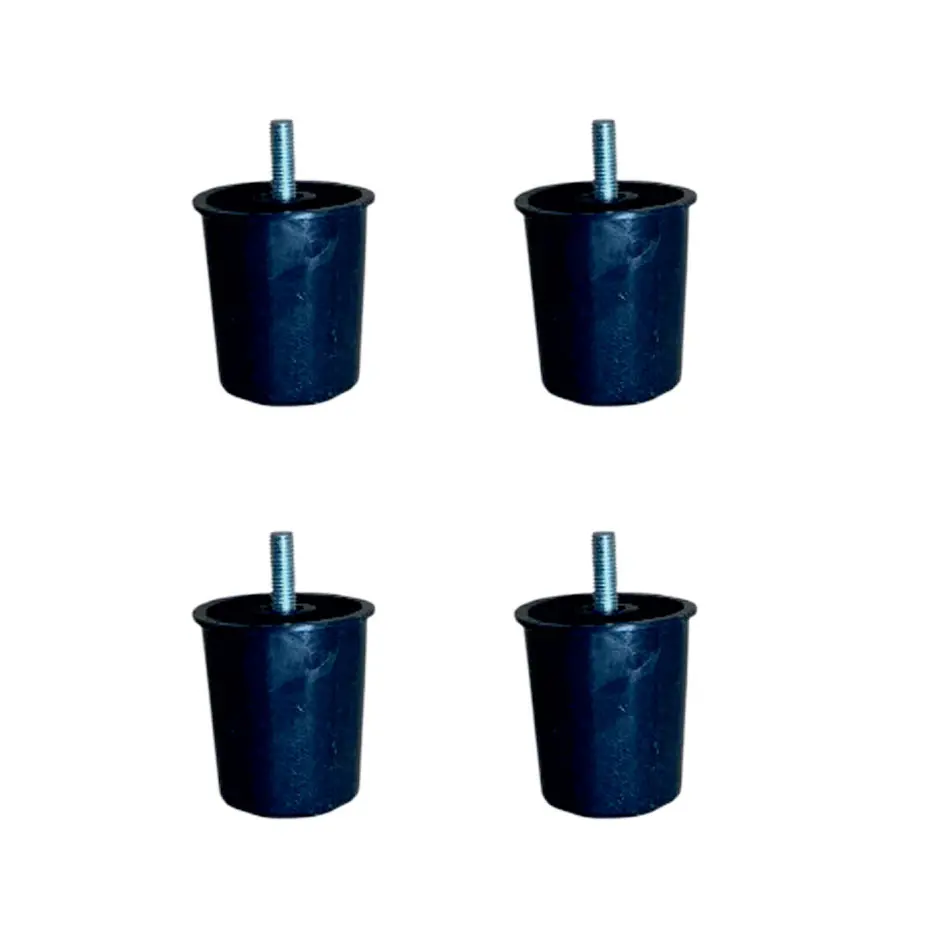 Baza Plastik Ayak - 58MM - Siyah M.3/8 HKS277 - 4 Adet