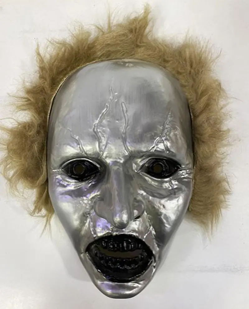 Açık Kahve Saçlı Plastik Michael Myers Maskesi 26x17 cm