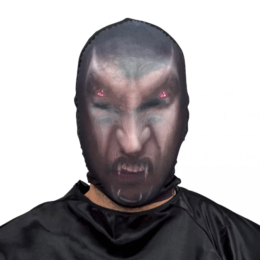 Kafaya Tam Geçmeli Bez Vampir Maskesi - Streç Korku Maskesi - 3D Baskılı Maske Model 11