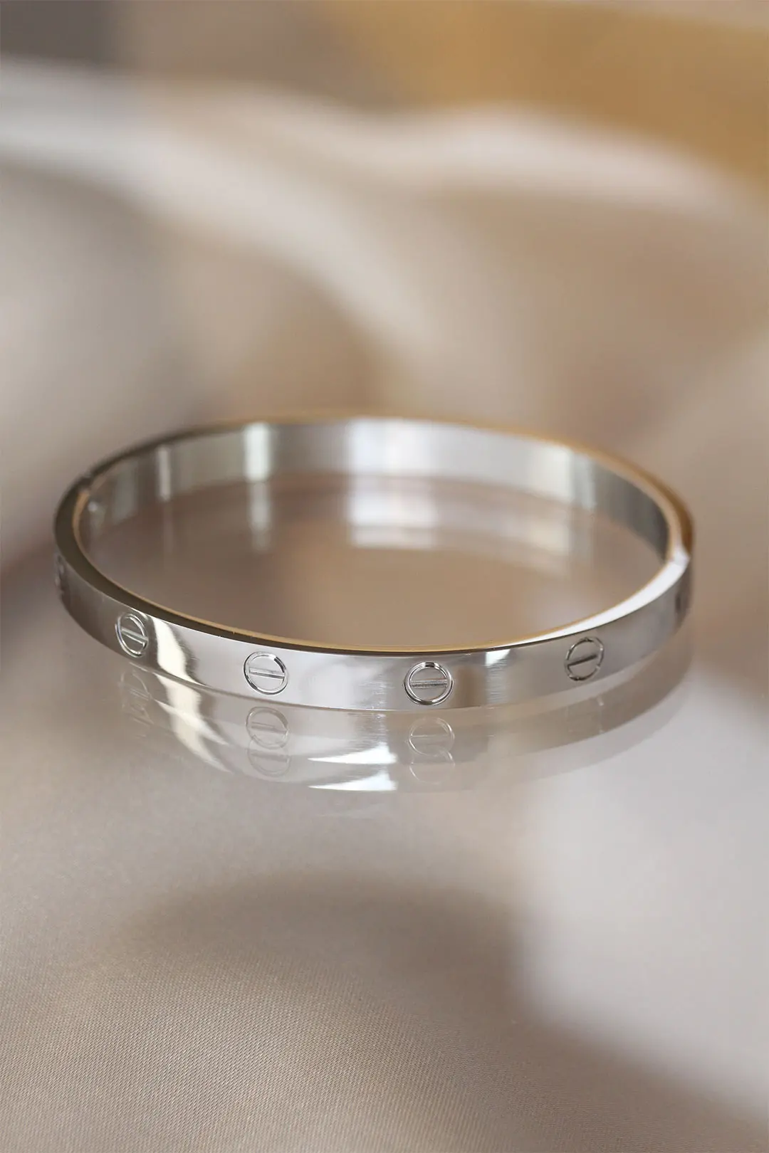 316L Çelik Silver Renk Bilezik TJ-BB3569