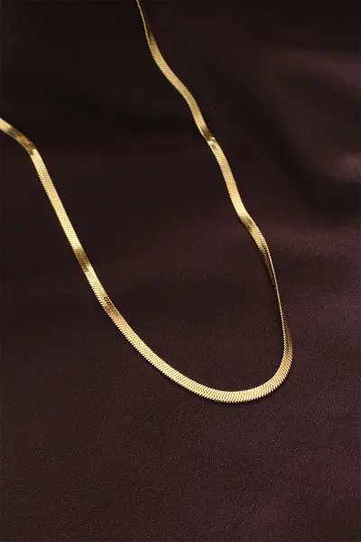 316L Çelik Renk 60 cm İtalyan Zincir Kolye TJ-BKO6230