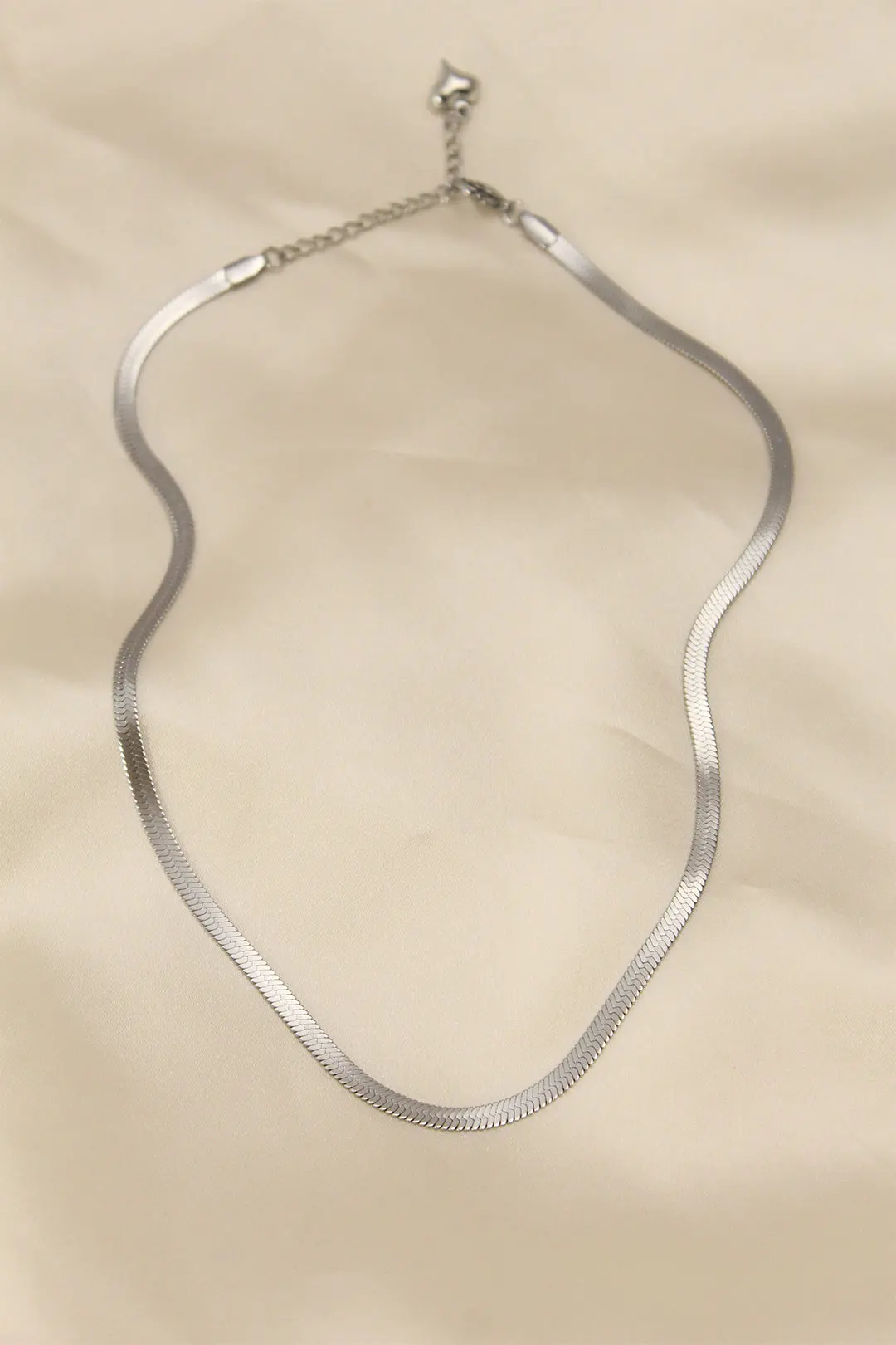 316L Çelik Silver Renk 45 cm İtalyan Zincir Model Kadın Kolye TJ-BKO5903