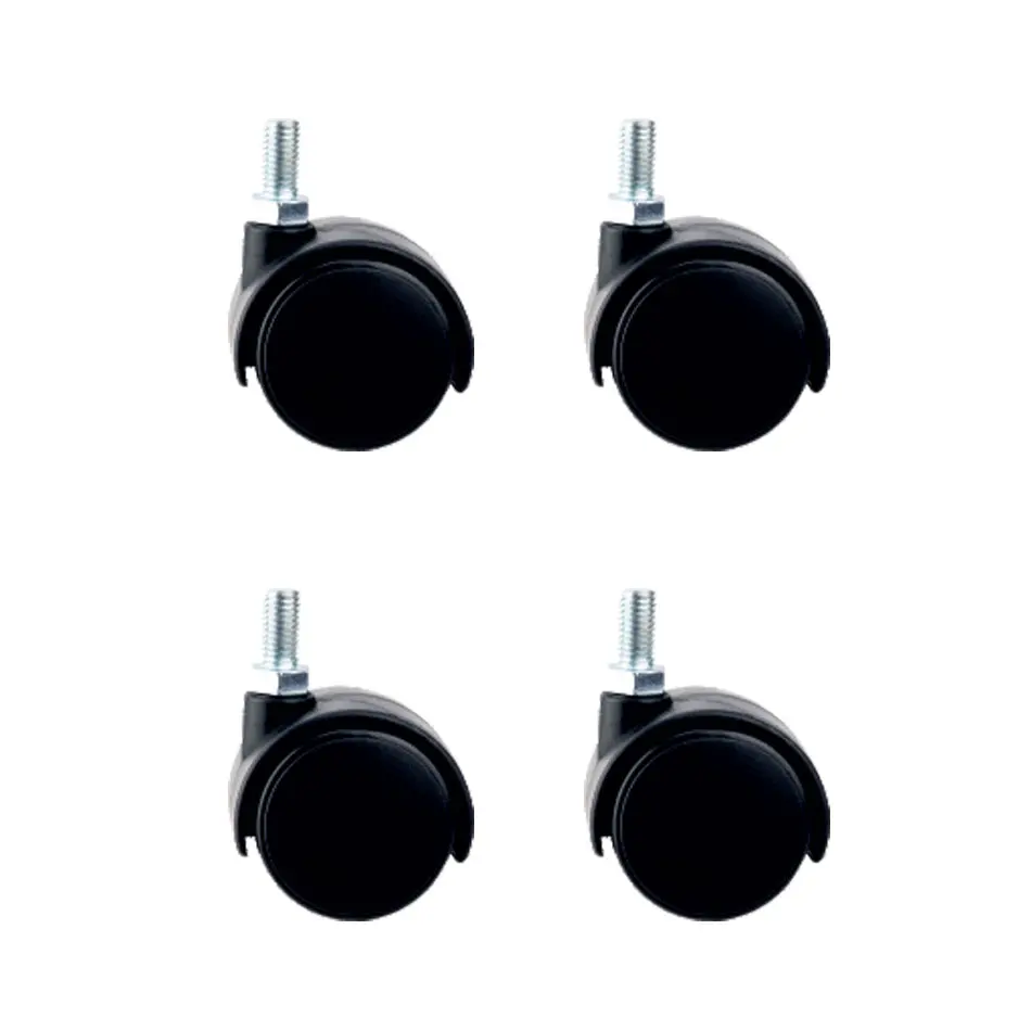 Büyük Plastik Vidalı Teker - 50MM HKS127 - 4 Adet
