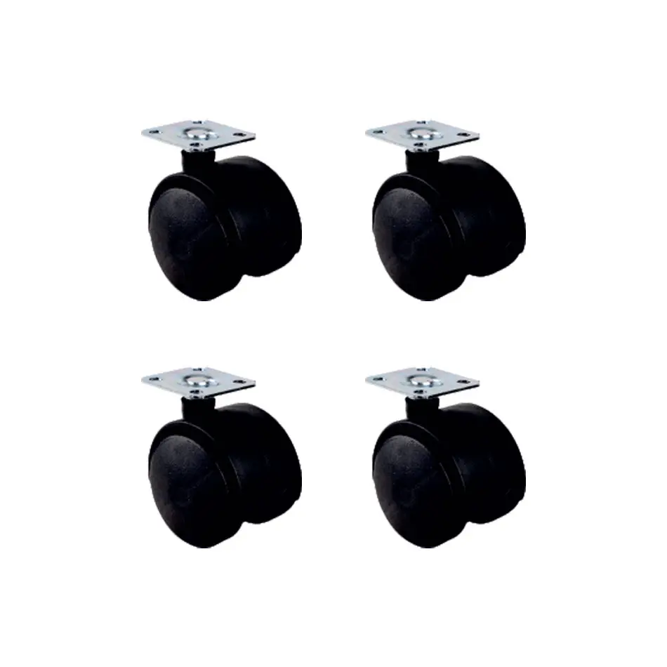 Büyük Plastik Tablalı Teker - 50MM HKS126 - 4 Adet