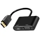 ZR723 Dp To Hdmı+Vga Çevirici-2