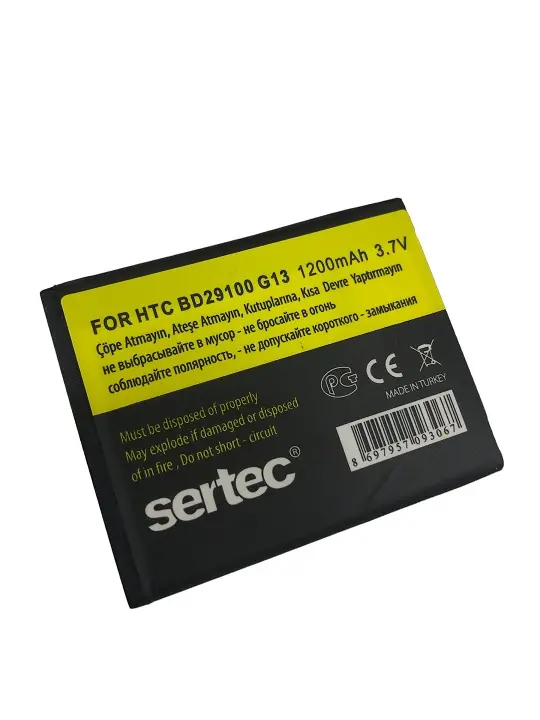 HTC HD3 - G13 / BD29100 Uyumlu Batarya