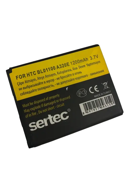 HTC A320E / Desire C / BA-S850 Uyumlu Batarya