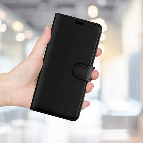 TECNO POVA NEO 4 KARTLIKLI CÜZDAN KILIF (DELUXE WALLET CASE) SİYAH