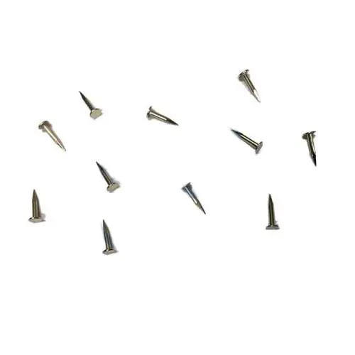 Klips, Menteşe, Ayağı Çivisi 7mm Çelik - Nikel 100gr