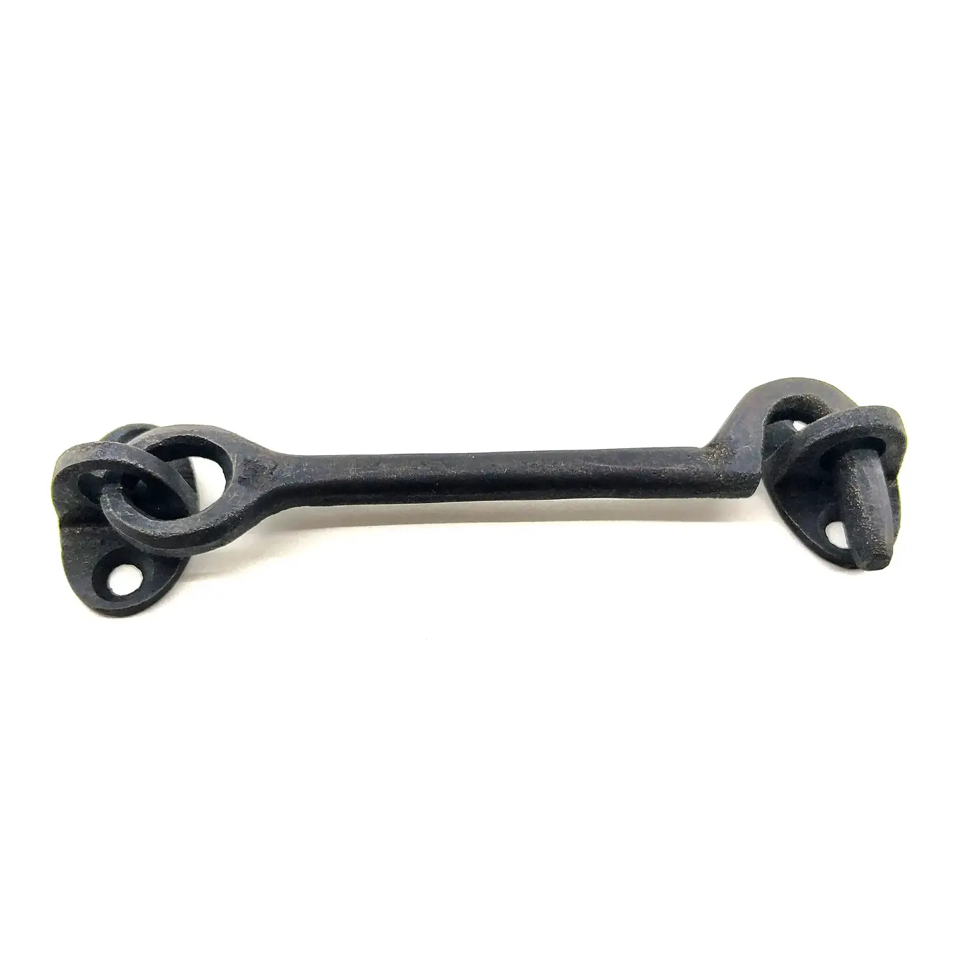 Antika Tarz Dekoratif Pirinç Çengeli - 13cm, Oksit