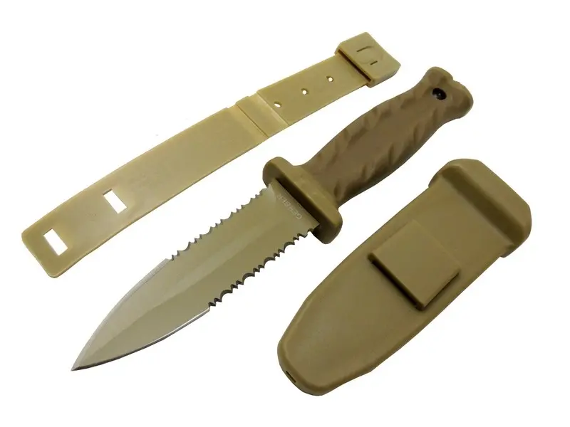 Gerber Knives S30V Haki Bıçağı 22cm - Testere Detaylı, Kılıflı