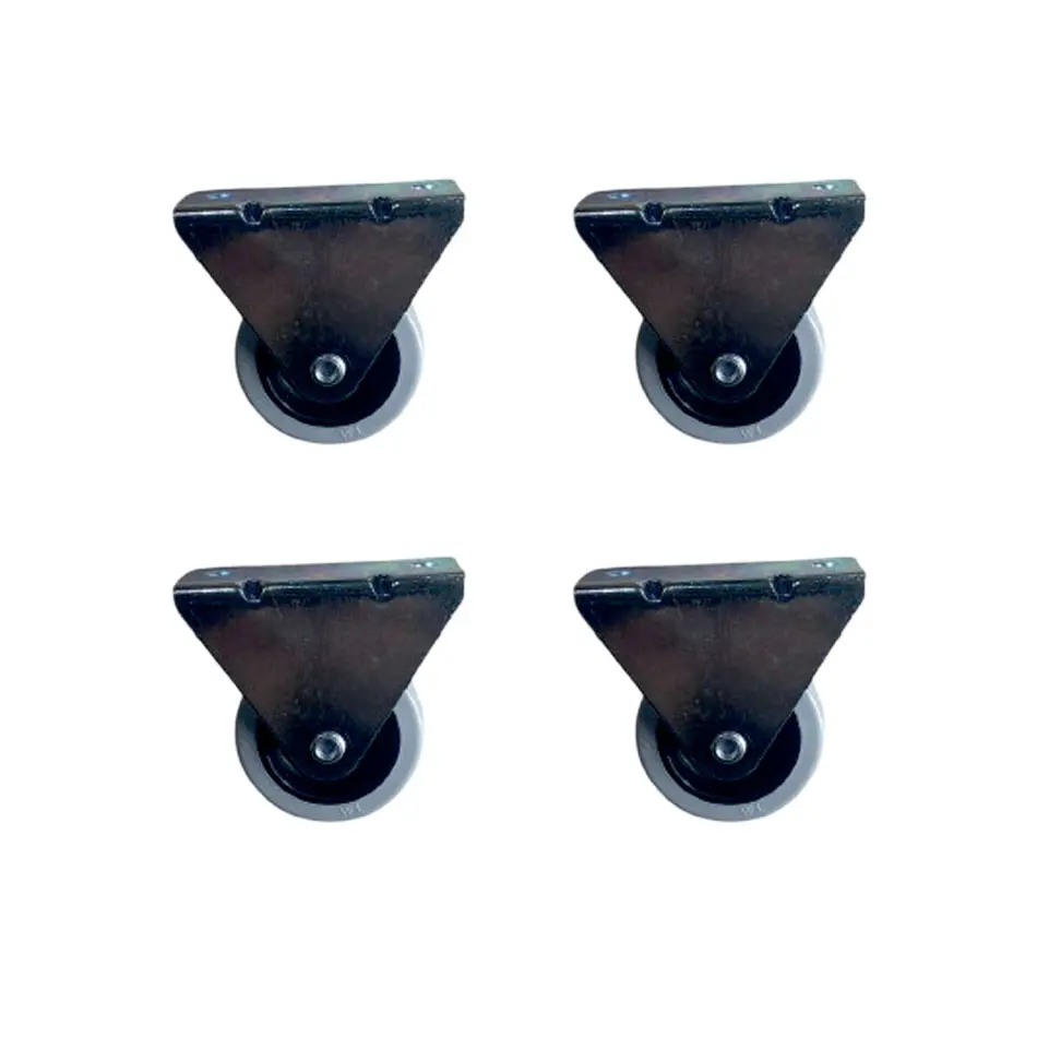 Furç Sabit Teker - 20x50 - Gri HKS180 - 4 Adet
