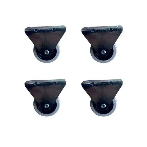 Furç Sabit Teker - 20x50 - Gri HKS180 - 4 Adet