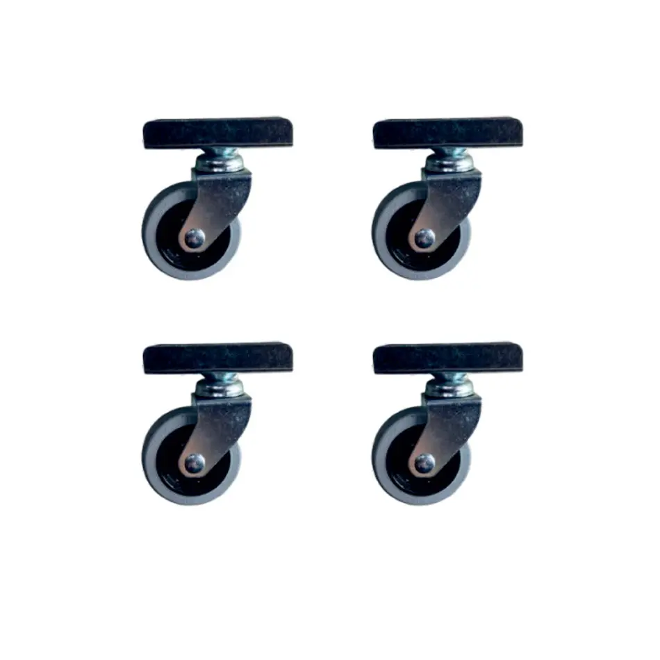 Furç Uzun-Sunta Bilyalı Teker - 20x50 - Gri - 18MM HKS184 - 4 Adet