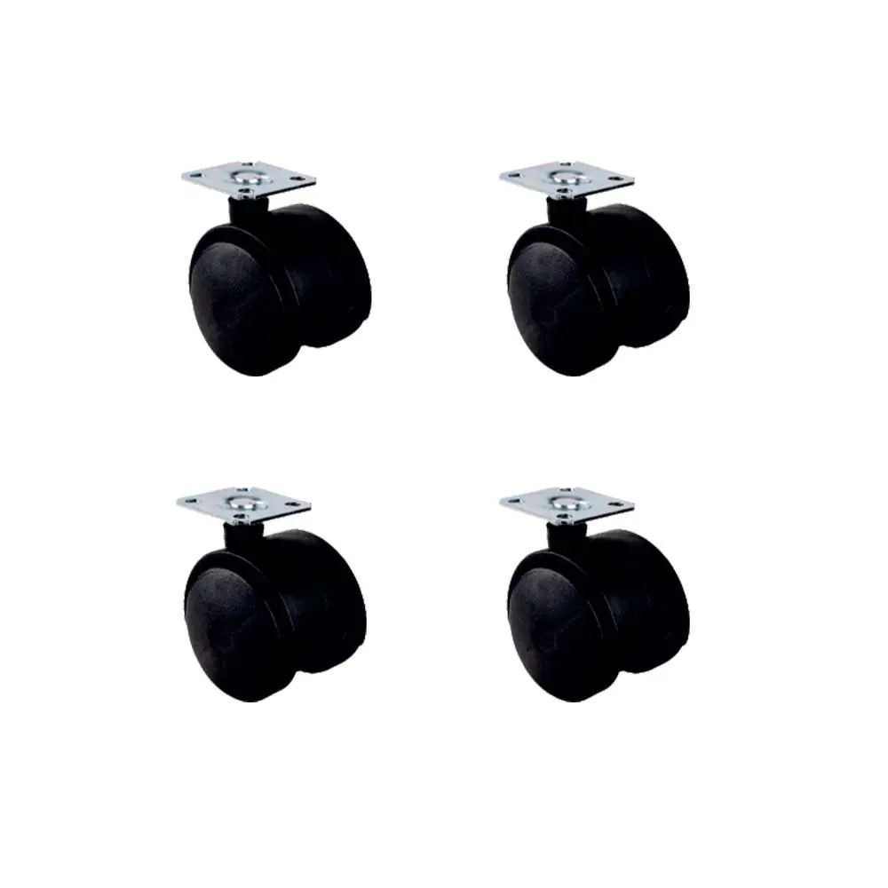 Küçük Plastik Tablalı Teker - 40 MM HKS101 - 4 Adet