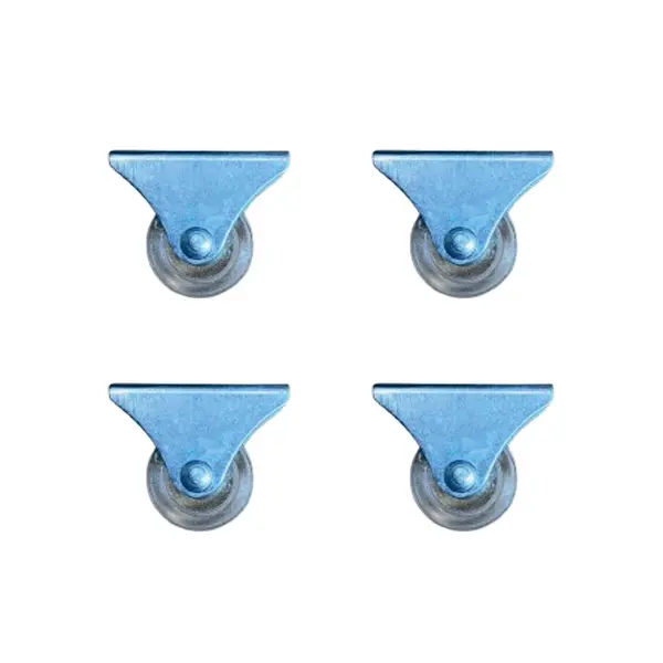 Furç Sabit Teker - 38MM - Şeffaf HKS237 - 4 Adet
