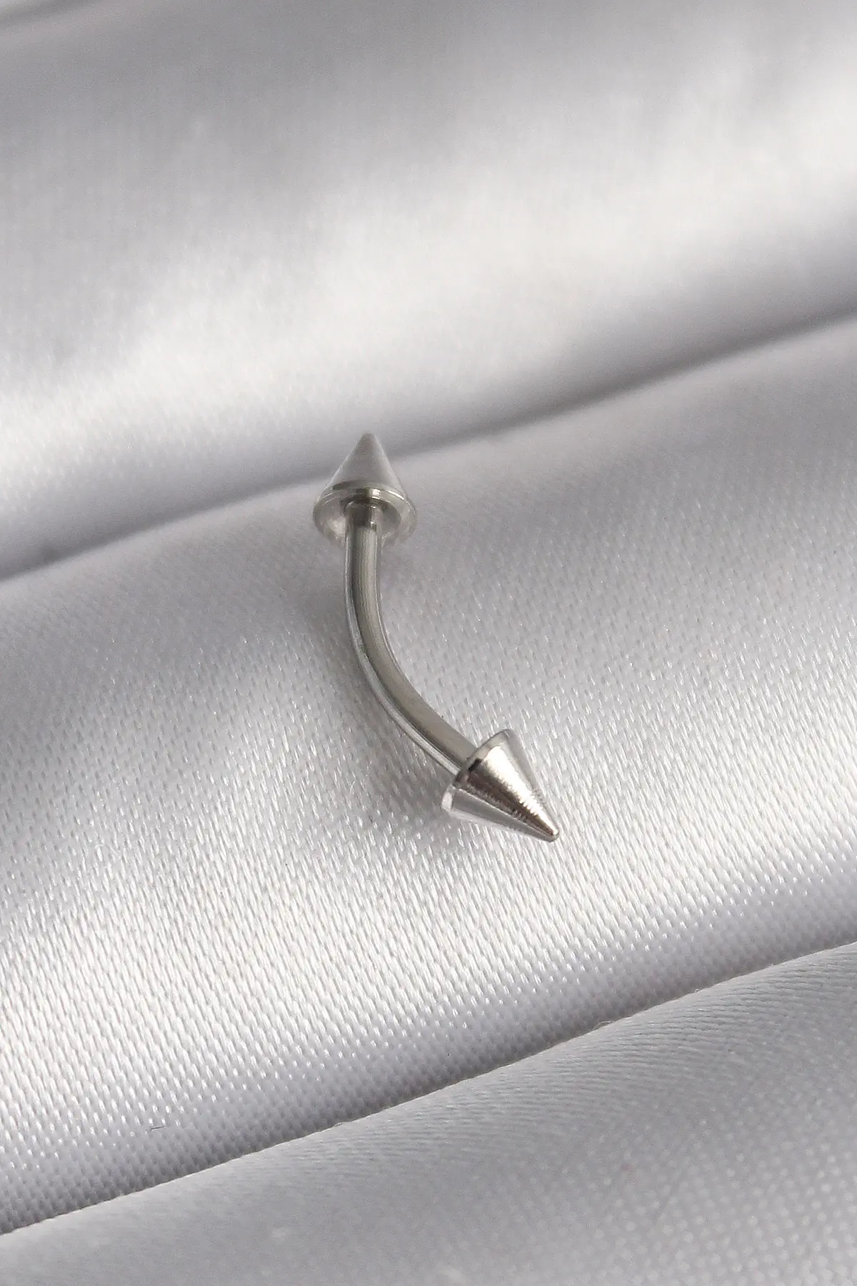316L Çelik Gümüş Renk Çivi Model Piercing TJ-PR1364