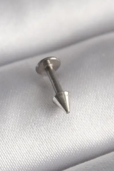 316L Çelik Gümüş Renk Çivi Model Piercing TJ-PR1370