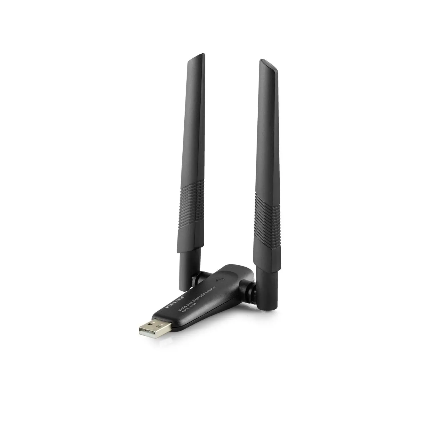 Usb Wıfı Adaptor 2.4Ghz&amp;5Ghz Aıc8800D Ax1800 Wifi6 Siyah UAX04