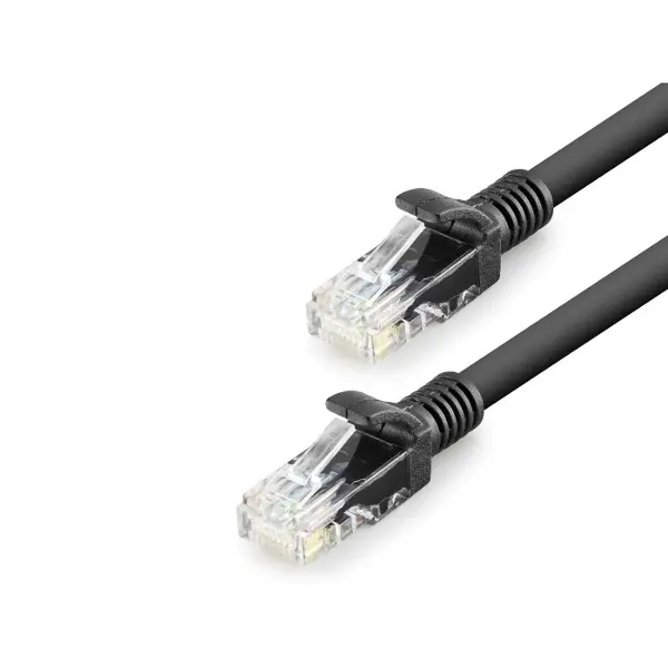 CAT6 Ethernet Patch Kablosu 1 Gbps 250 Mhz 5 M - Siyah HDX5072