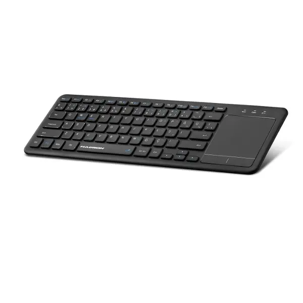 Bluetooth + Wıreless Klavye + Touch Pad Q Siyah HDX2505