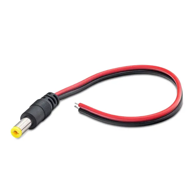Power Jak Kablo 5.5*1.7 26Cm Kırmızı-Siyah HDX5505