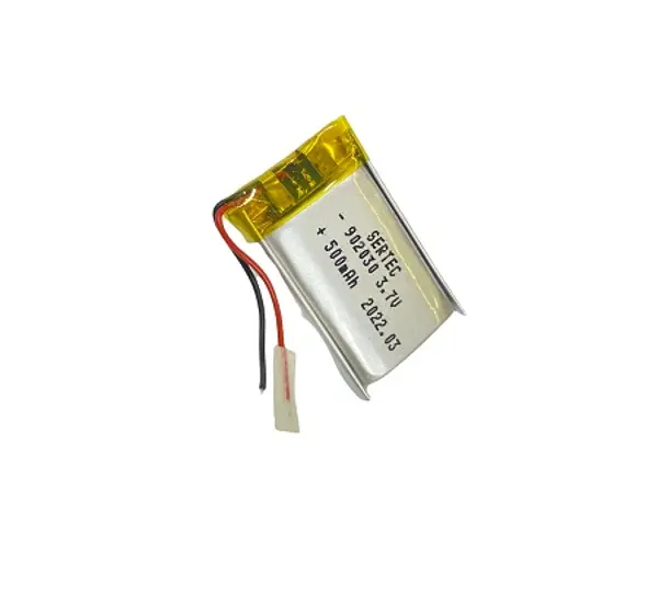 902030 3.7V 500 mAh Li-Polymer Pil (Devreli/1.5A)