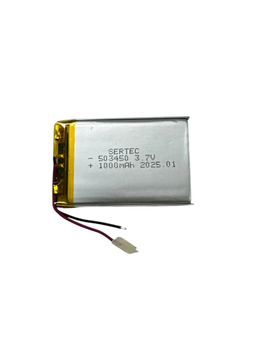 503450 3.7V 1000 MAh Li-Polymer Pil (Devreli/1.5A)