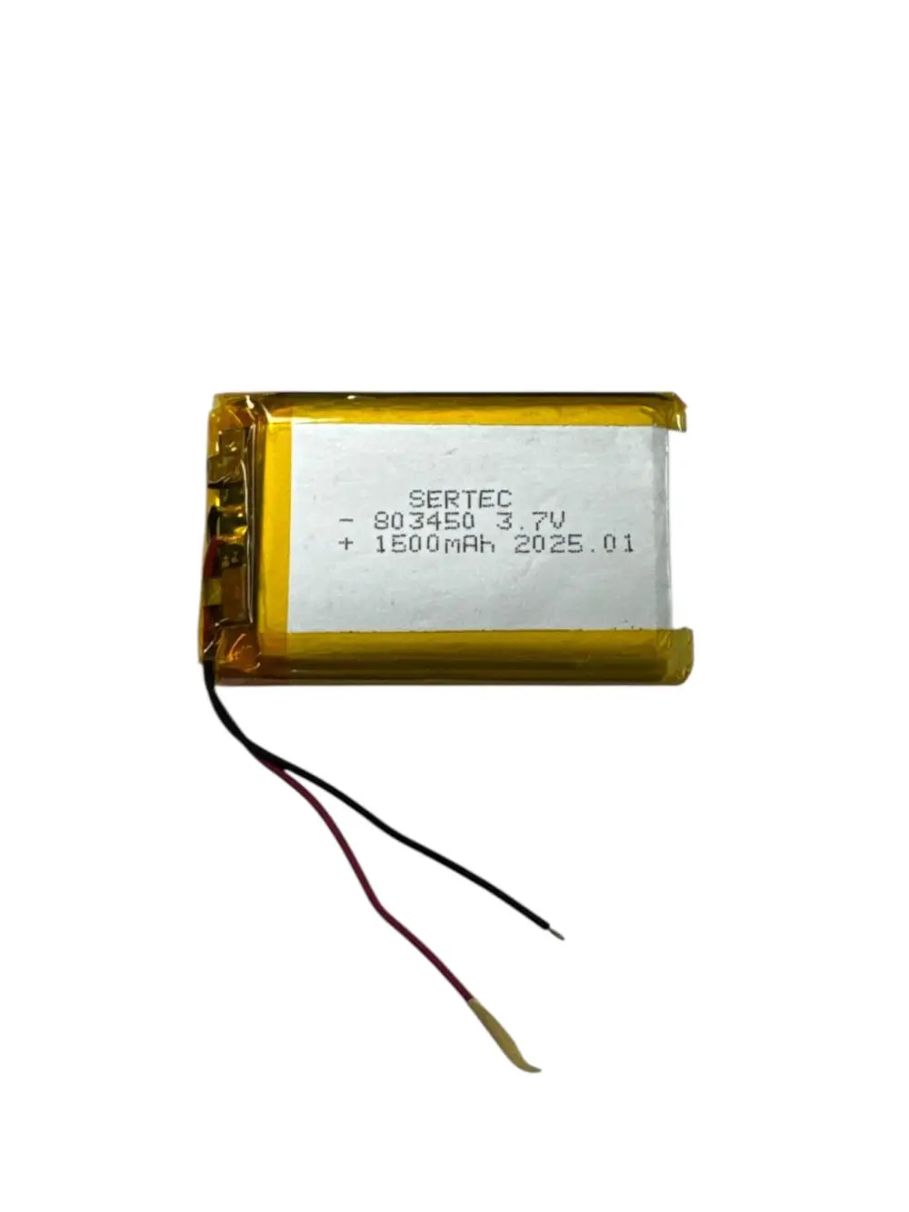 803450 3.7V 1500mAh Li-Polymer Pil (Devreli/1.5A)