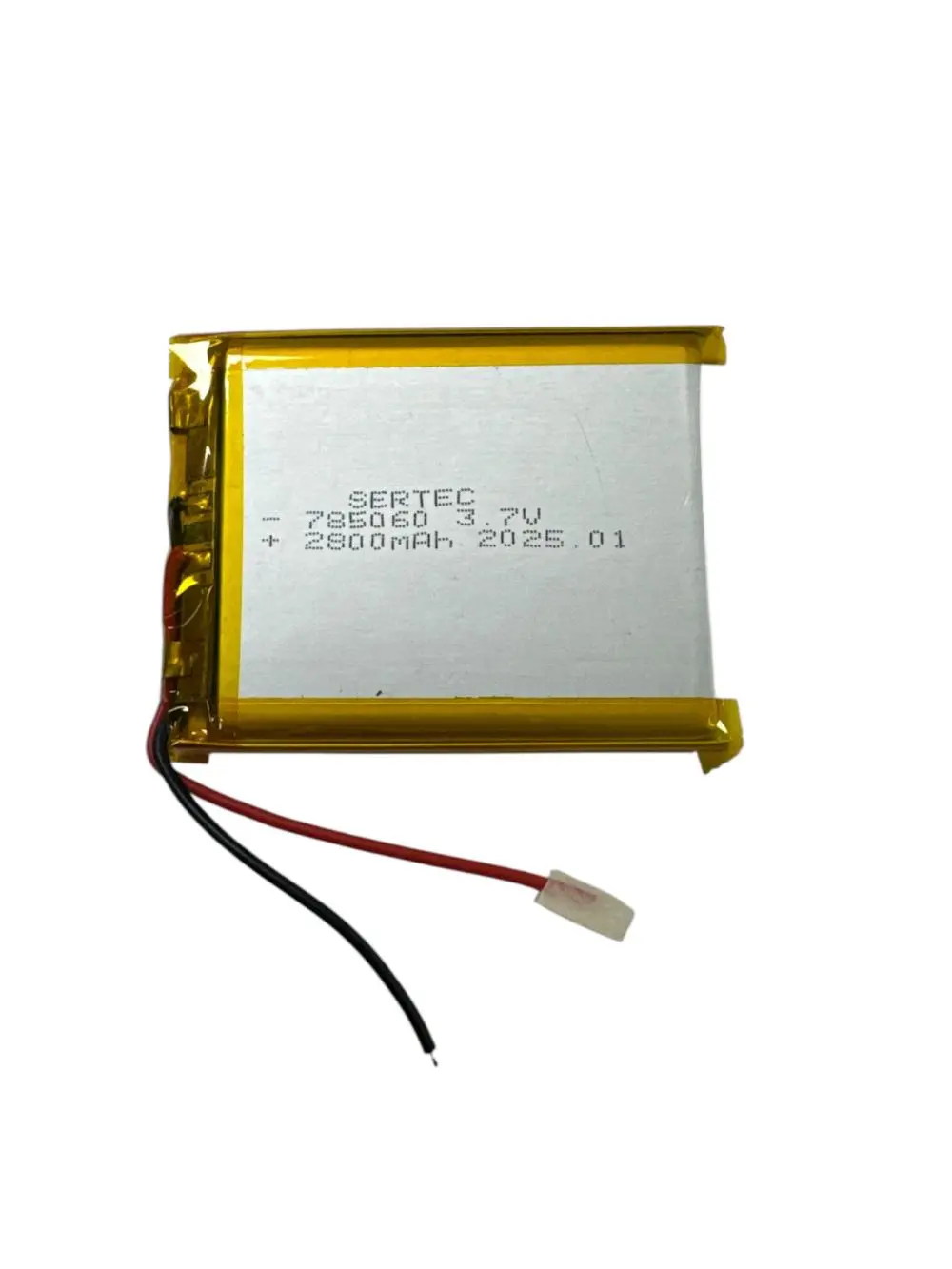 785060 3.7V 3000mAh Li-Polymer Pil (Devreli/1.5A)
