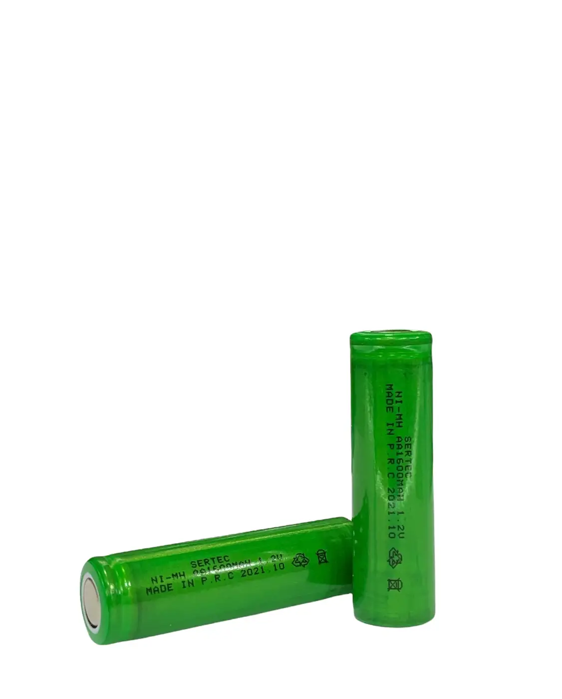 1.2V 1600 Mah - AA - Ni-MH Şarjlı Pil - (Başsız / Flat Head)