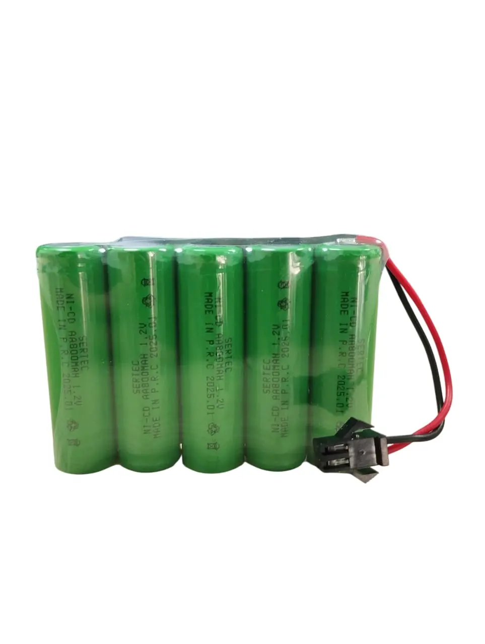 6V 5S1P AA 800 MAH KABLO + SİYAH KONNEKTÖRLÜ OYUNCAK PİLİ
